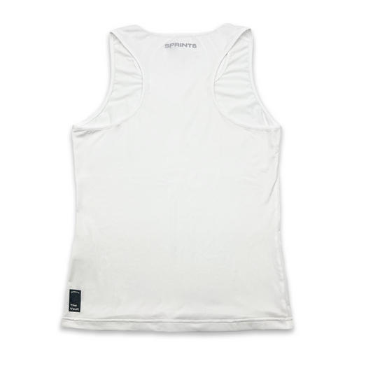 Womens Core Zero Running Tank - Stealth White