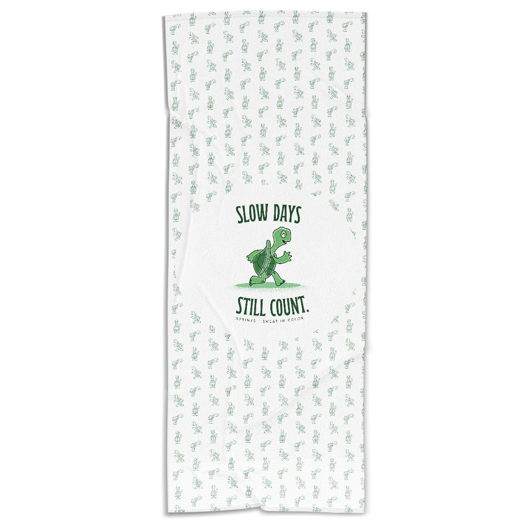 Slow Days Still Count Car Seat Cover Towel