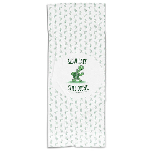 Slow Days Still Count Car Seat Cover Towel